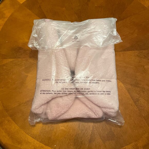 PINK Victoria's Secret Plush Teddy Cozy Fleece Sherpa Tote Bag - NWT - Picture 7 of 7